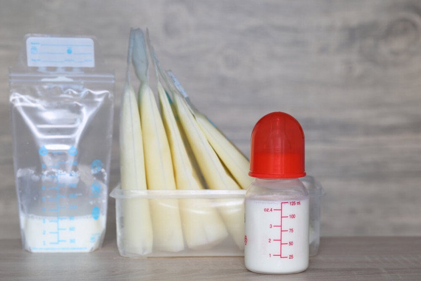 sterilné sáčky na materské mlieko